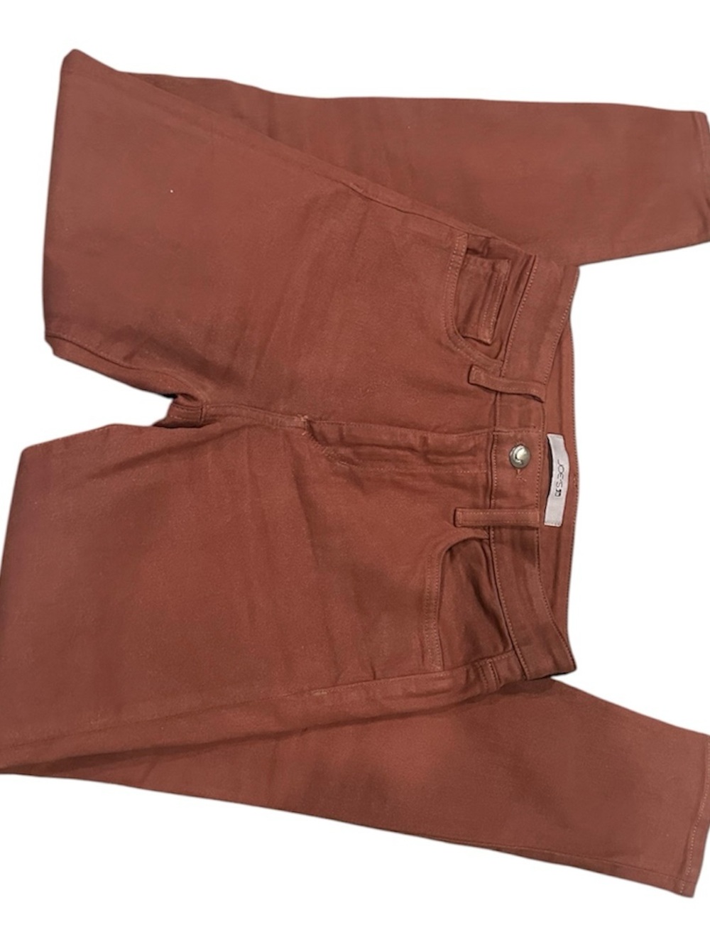 Joe's Jeans Women's Rust-Colored High-Rise Skinny Jeans